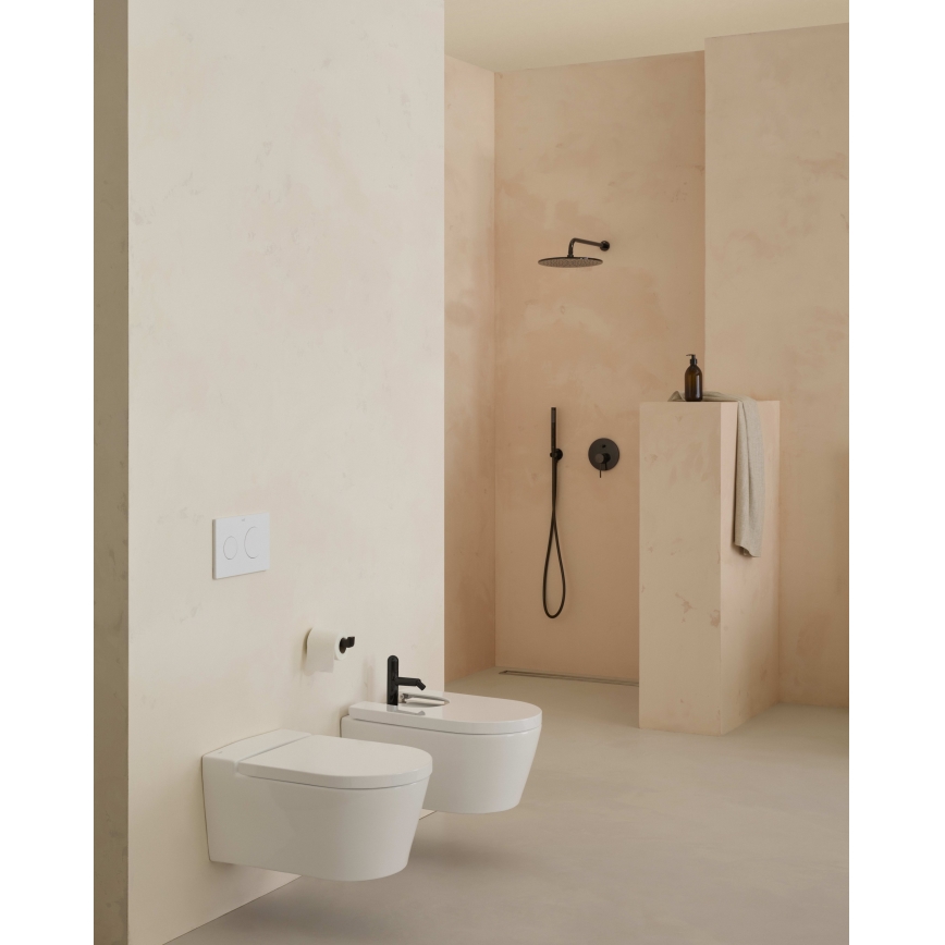 Roca A80652200B - Sedile per bidet SoftClose INSPIRA supralit/bianco