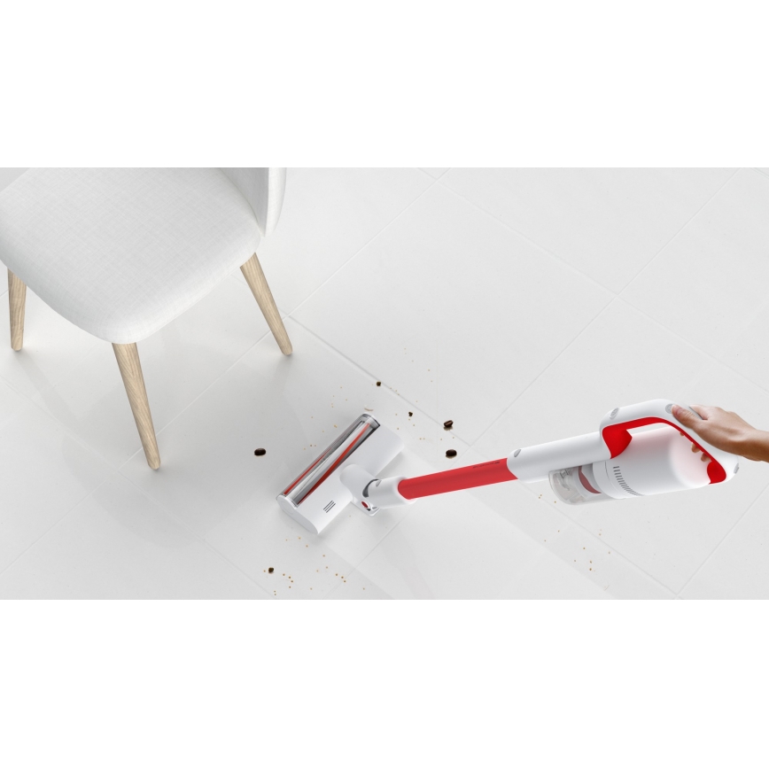 ROIDMI RI-S1SPECIAL - Aspirapolvere stick con accessori 415W/2200 mAh bianco/rosso