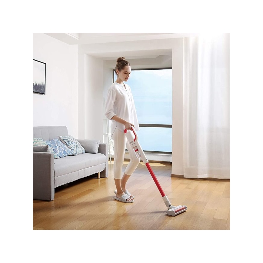 ROIDMI RI-S1SPECIAL - Aspirapolvere stick con accessori 415W/2200 mAh bianco/rosso