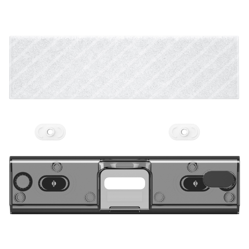 ROIDMI RI-X30PRO - Aspirapolvere a bastone 2in1 con un OLED display e accessori 435W/2500 mAh cromo opaco