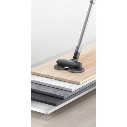 ROIDMI RI-X30VX - Aspirapolvere a bastone 2in1 con LED display e accessori 435W/2500mAh cromo opaco