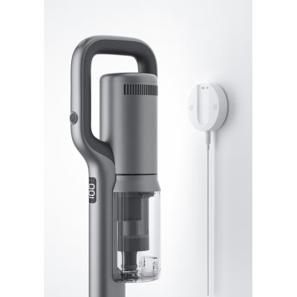 ROIDMI RI-X30VX - Aspirapolvere a bastone 2in1 con LED display e accessori 435W/2500mAh cromo opaco
