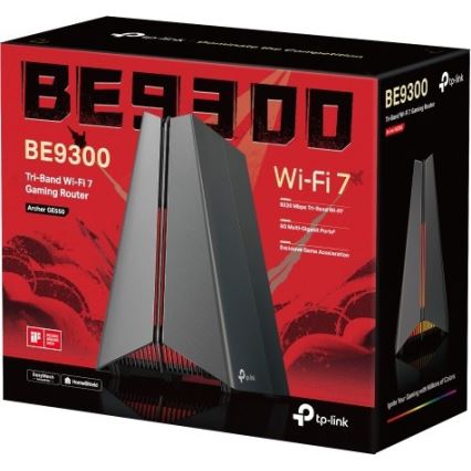 Router gaming Tri-Band Wi‑Fi 7
