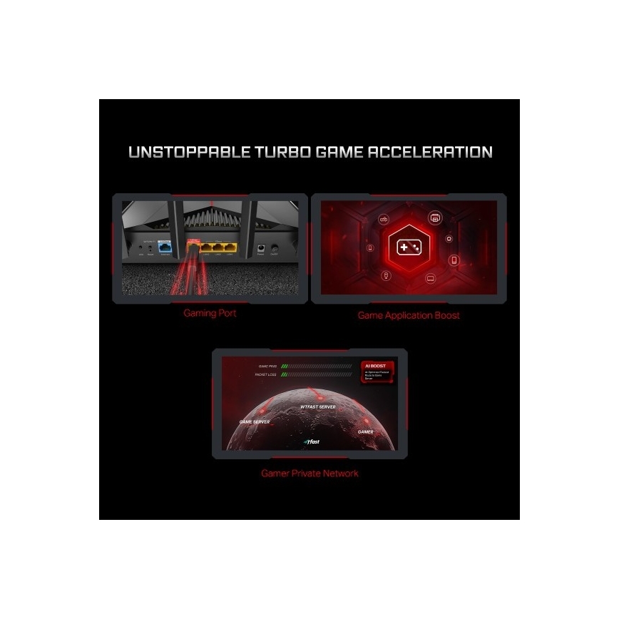 Router Gaming Wi‑Fi 7 a doppia banda