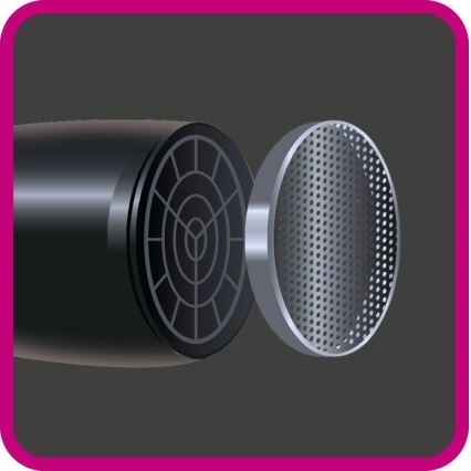 Rowenta - Asciugacapelli KARL LAGERFELD STUDIO DRY 2100W/230V nero