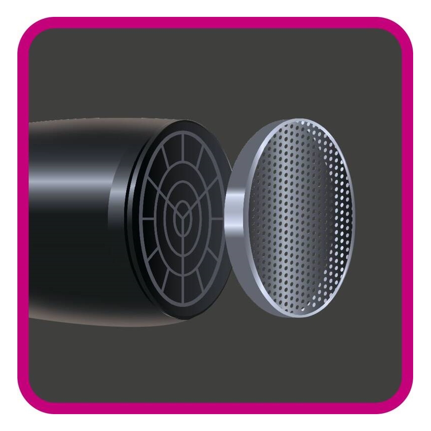 Rowenta - Asciugacapelli KARL LAGERFELD STUDIO DRY 2100W/230V nero