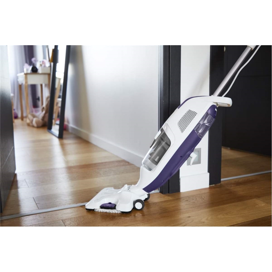 Rowenta - Aspirapolvere 2 in 1 con mop a vapore CLEAN&STEAM