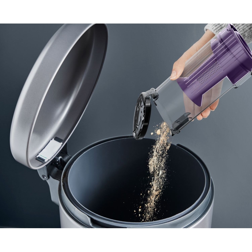 Rowenta - Aspirapolvere a bastone X-PERT 2in1 140W/18V 2500 mAh viola