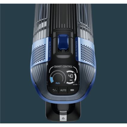 Rowenta - Aspirapolvere a bastone con mop X-FORCE FLEX ANIMAL AQUA AUTO 3 in 1 480W/32,4V 2500 mAh blu