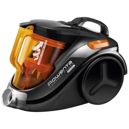 Rowenta - Aspirapolvere senza sacco COMPACT POWER 1,5l 750W/230V nero/arancione