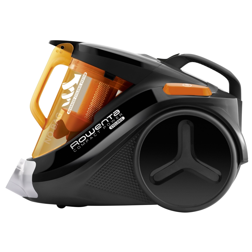 Rowenta - Aspirapolvere senza sacco COMPACT POWER 1,5l 750W/230V nero/arancione