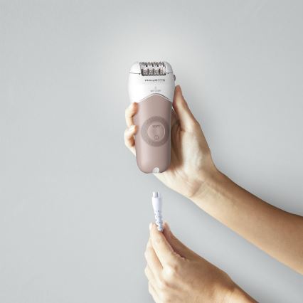 Rowenta - Epilatore WET&DRY 4,5W/5V 600 mAh beige/oro
