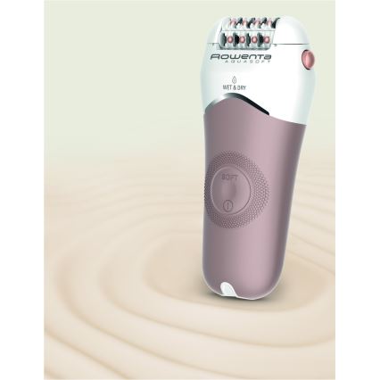Rowenta - Epilatore WET&DRY 4,5W/5V 600 mAh beige/oro
