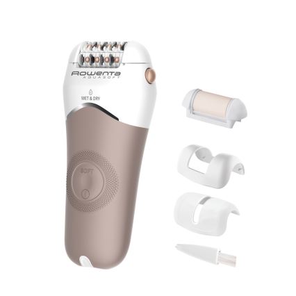 Rowenta - Epilatore WET&DRY 4,5W/5V 600 mAh beige/oro