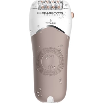 Rowenta - Epilatore WET&DRY 4,5W/5V 600 mAh beige/oro