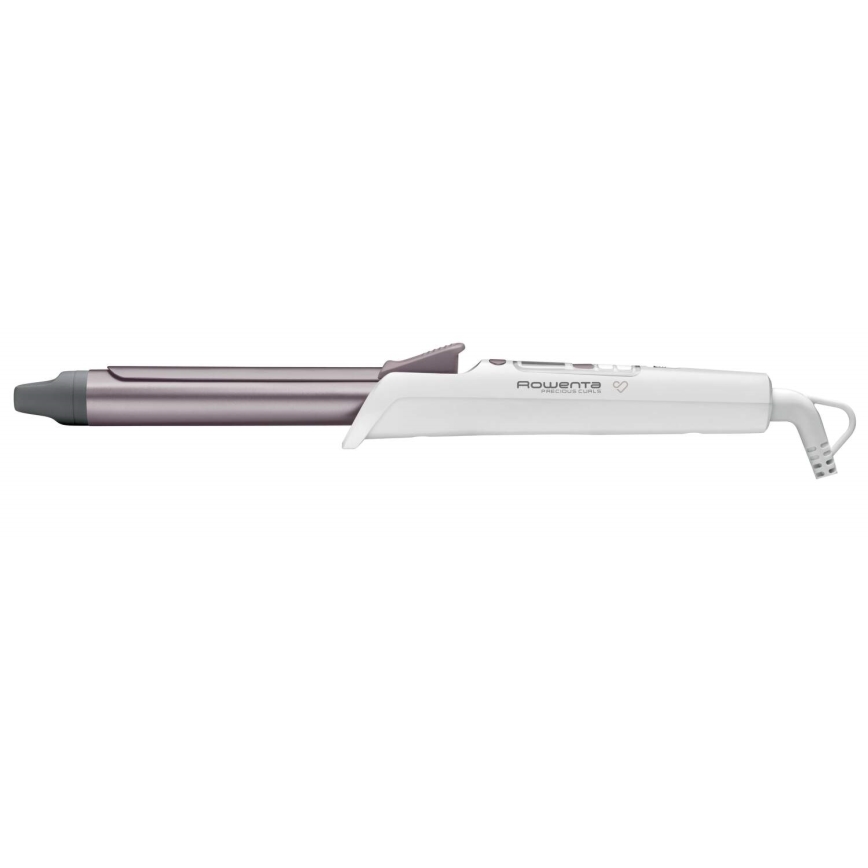 Rowenta - Ferro arricciacapelli PRECIOUS CURLS PREMIUM CARE bianco/viola