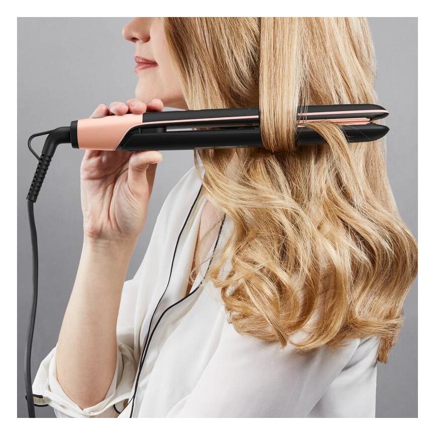 Rowenta - Piastra per capelli con display LCD EXPRESS SHINE 39W/230V