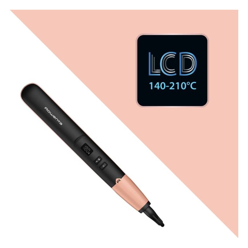 Rowenta - Piastra per capelli con display LCD EXPRESS SHINE 39W/230V