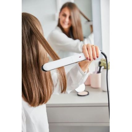 Rowenta - Piastra per capelli OPTILISS bianco