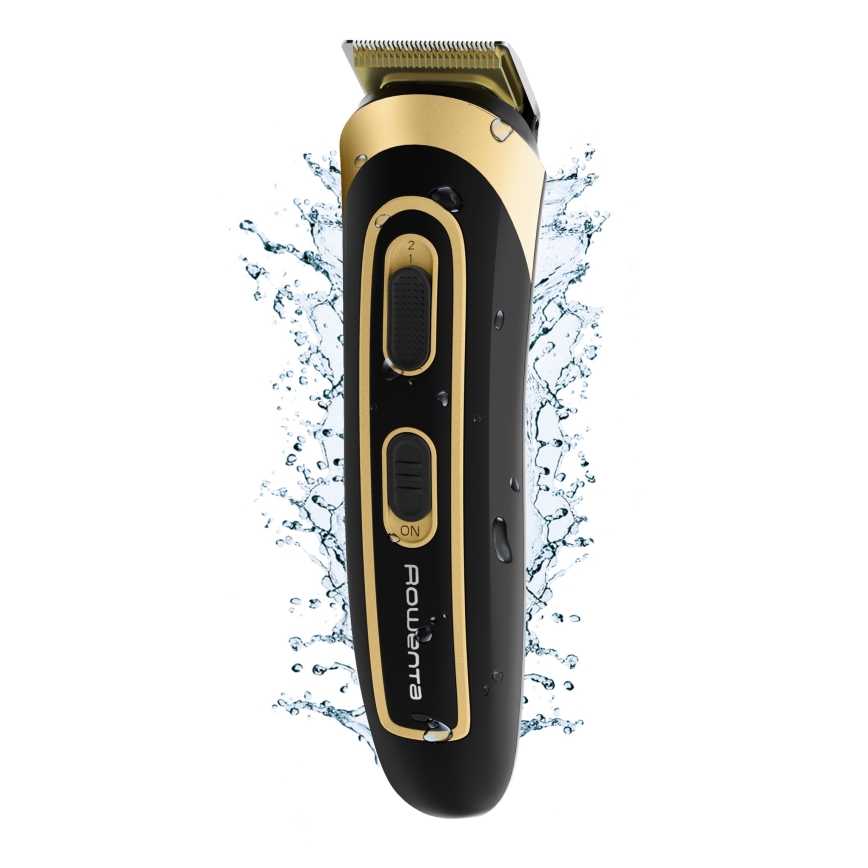 Rowenta - Rifinitore TRIM & STYLE 750 mAh nero/oro