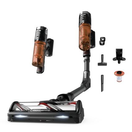 Rowenta - Aspirapolvere a bastone 2-in-1 X-FORCE FLEX 380W/25,2V nero 2000 mAh