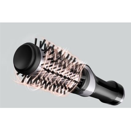 Rowenta - Spazzola ad aria calda BRUSH ACTIV 1000W/230V nera