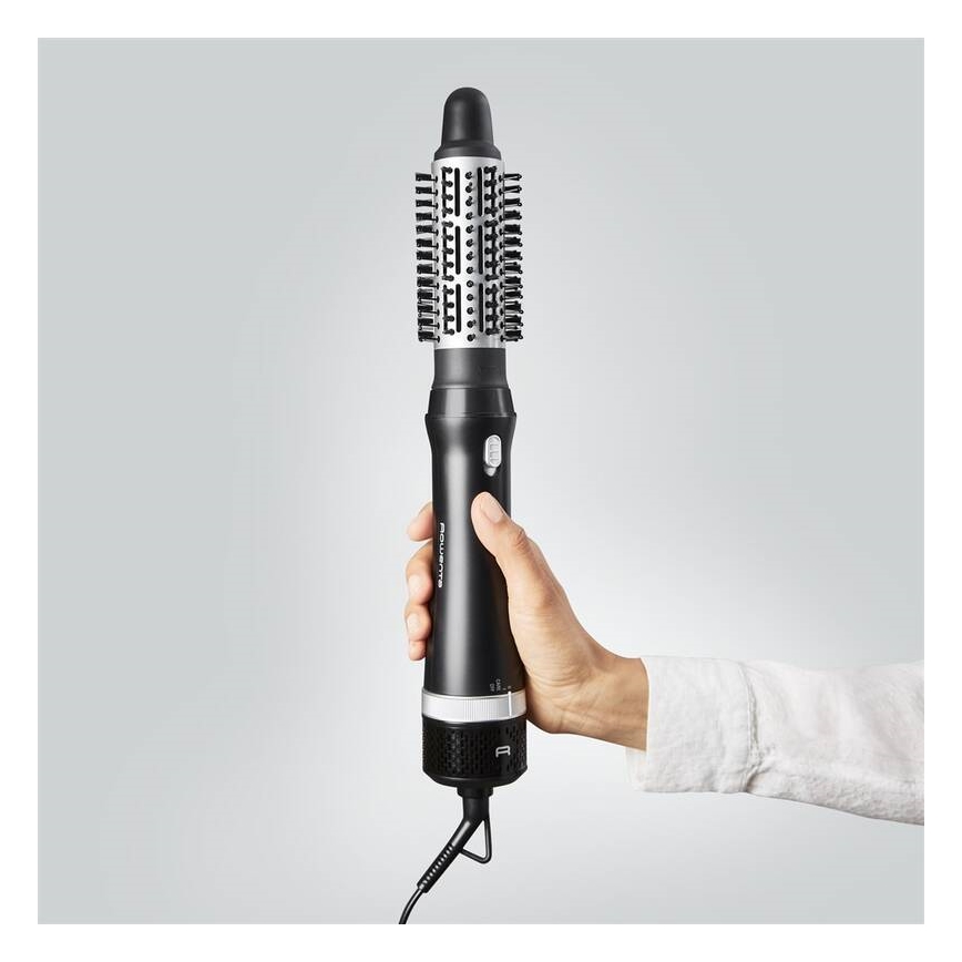 Rowenta - Spazzola ad aria calda EXPRESS STYLE 900W/230V nero/argento