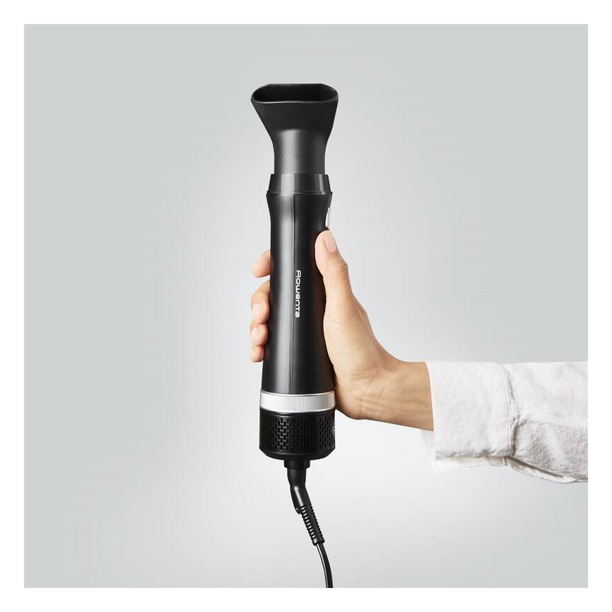 Rowenta - Spazzola ad aria calda EXPRESS STYLE 900W/230V nero/argento