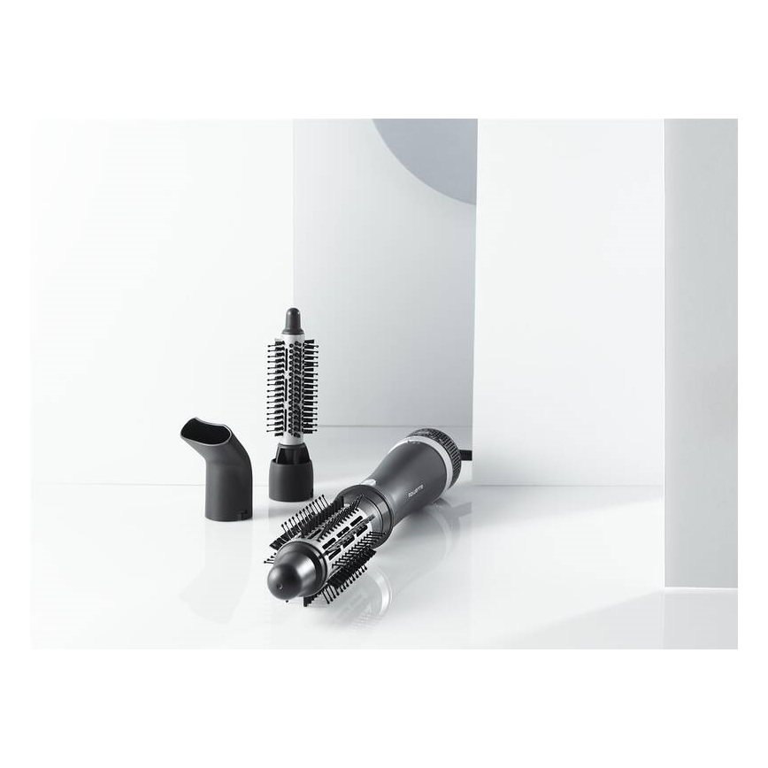 Rowenta - Spazzola ad aria calda EXPRESS STYLE 900W/230V nero/argento