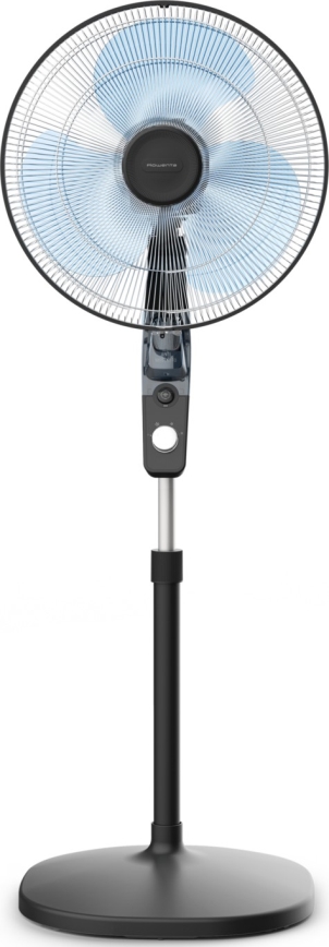 Rowenta - Ventilatore a piantana Ø 40 cm con repellente ESSENTIAL+ 60 W/230 V 130 cm nero