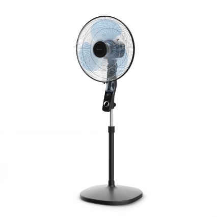 Rowenta - Ventilatore a piantana Ø 40 cm con repellente ESSENTIAL+ 60 W/230 V 130 cm nero