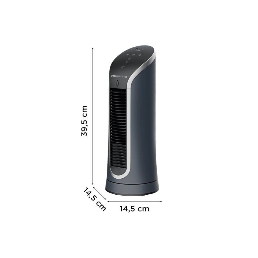 Rowenta - Ventilatore a torre EOLE COMPACT 30W/230V nero
