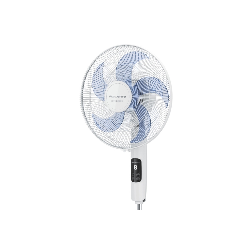 Rowenta - Ventilatore da pavimento TURBO SILENCE 55W/230V 147 cm bianco + telecomando