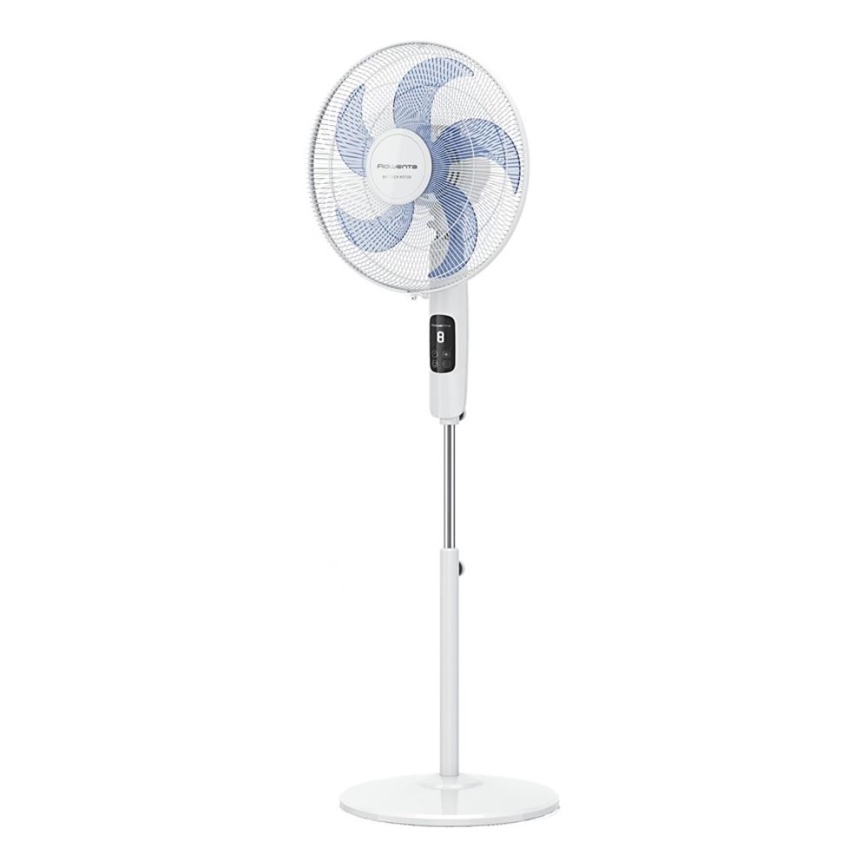 Rowenta - Ventilatore da pavimento TURBO SILENCE 55W/230V 147 cm bianco + telecomando