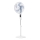 Rowenta - Ventilatore da pavimento TURBO SILENCE 55W/230V 147 cm bianco + telecomando