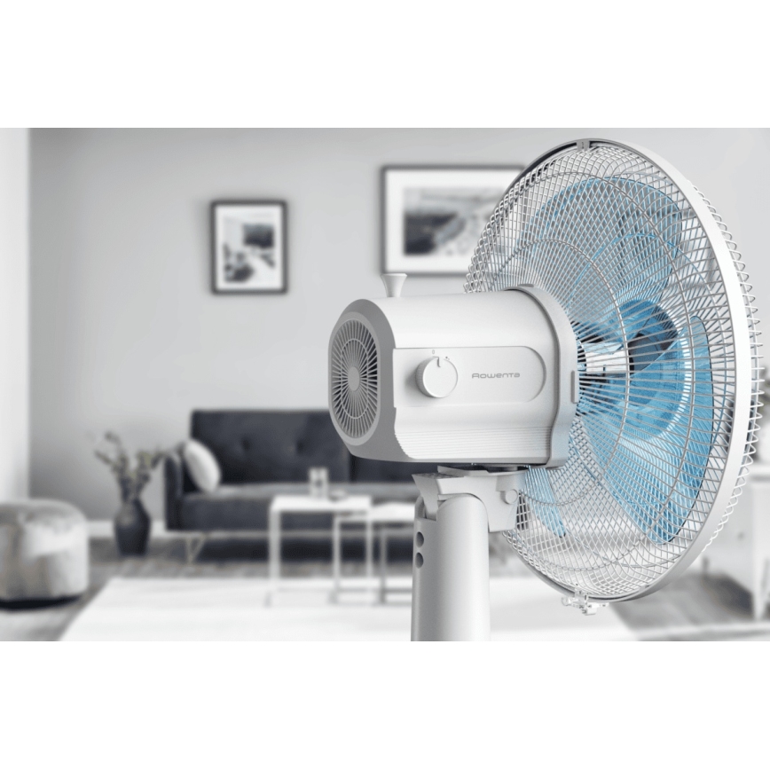 Rowenta - Ventilatore da tavolo ESSENTIAL 28W/230V diametro 25 cm bianco