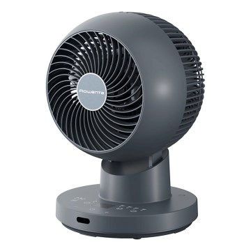 Rowenta - Ventilatore da tavolo TURBO SWIFT COMPACT 230V blu + telecomando