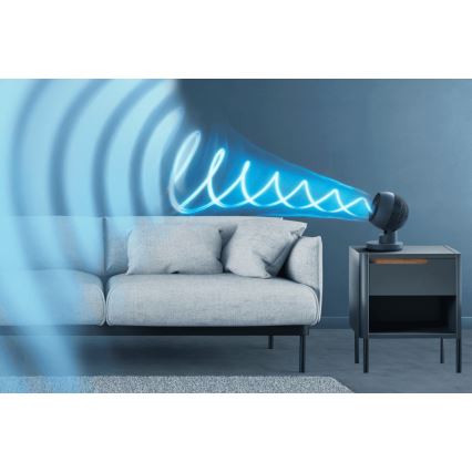 Rowenta - Ventilatore da tavolo TURBO SWIFT COMPACT 230V blu + telecomando