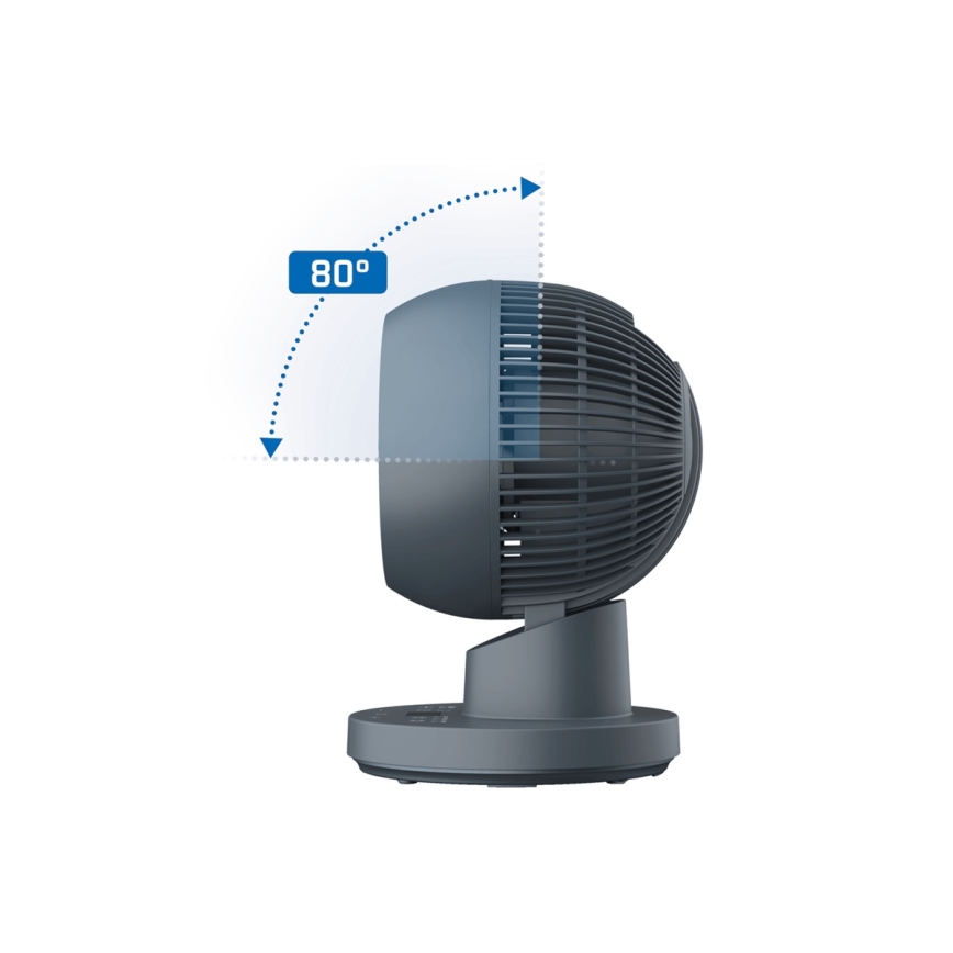 Rowenta - Ventilatore da tavolo TURBO SWIFT COMPACT 230V blu + telecomando