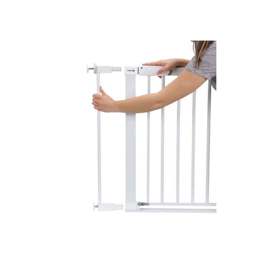 Safety 1st - Barriera di sicurezza FLAT STEP bianco