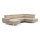 Salotto angolare pieghevole a U con contenitore CATANIA beige dx