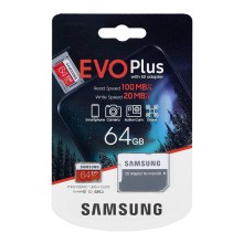 Samsung - MicroSDXC 64GB EVO+ U1 100MB/s + adattatore SD
