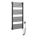 Sapho - Asciugasalviette elettrico METRO-E 400W 106x50 cm nero opaco