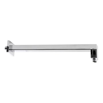 Sapho - Braccio doccia quadrato 40 cm cromo lucido