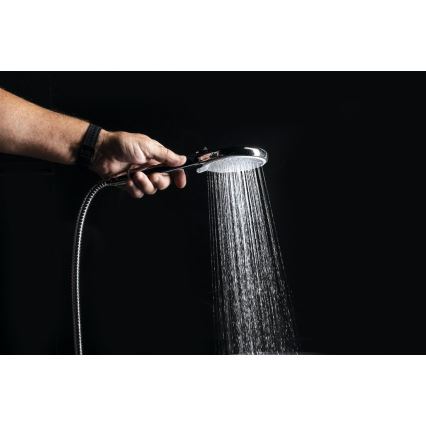 Sapho - Doccia portatile con modalità di risciacquo cromo lucido
