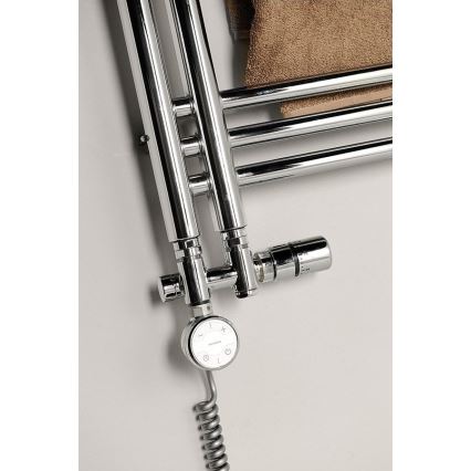 Sapho - Kit termostatico di collegamento per attacco centrale TWIN COMBI destro/cromo lucido