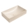 Sapho - Lavabo da appoggio 58x36 cm cemento/beige