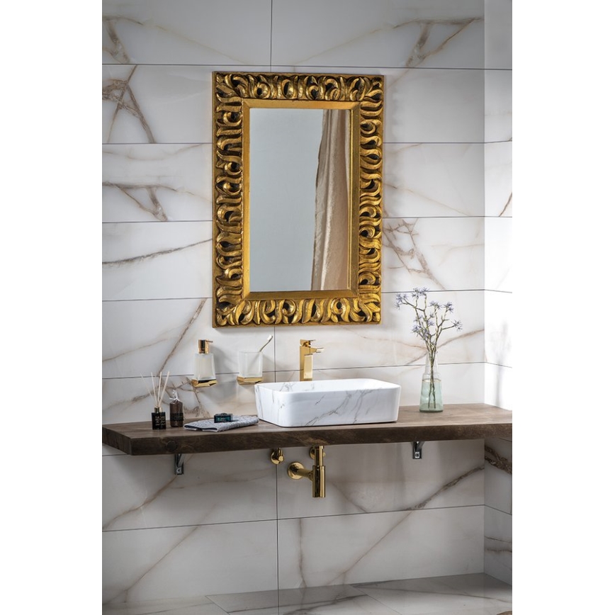 Sapho - Lavabo da appoggio DALMA 47,5x37,5 cm ceramica/carrara