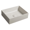 Sapho - Lavabo da appoggio FORMIGO 47,5x36,5 cm cemento/sabbia opaca