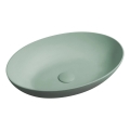 Sapho - Lavabo da appoggio FORMIGO 60x40 cm cemento/verde